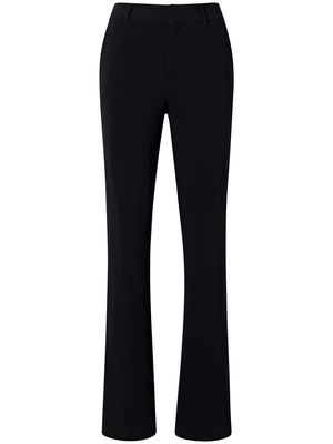 Cinq A Sept slightly-flared tailored trousers - Black