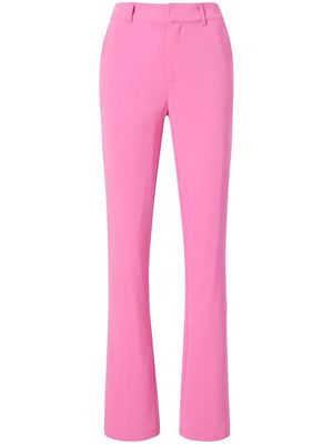 Cinq A Sept slightly-flared tailored trousers - Pink