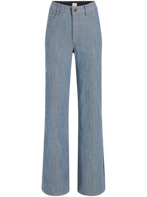 Cinq A Sept Verona colour-blocked jeans - Blue