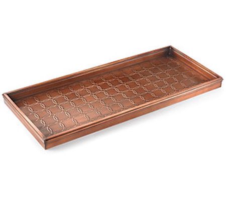 Circles Boot Tray Copper Finish by Good Directi ons