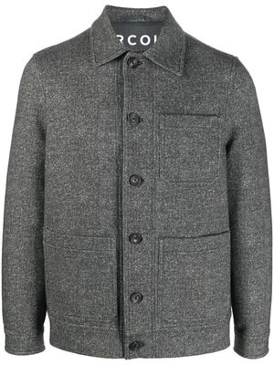 Circolo 1901 button-up shirt jacket - Black