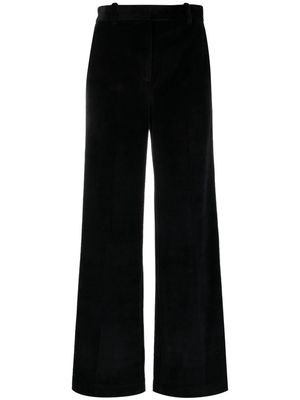 Circolo 1901 cotton-blend flared trousers - Black