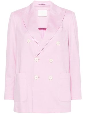 Circolo 1901 Doppiopetto double-breasted blazer - Pink