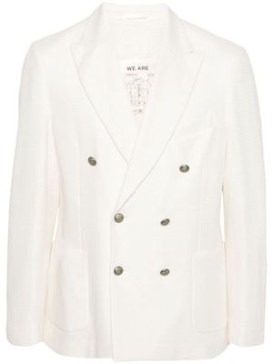 Circolo 1901 double-breasted blazer - White