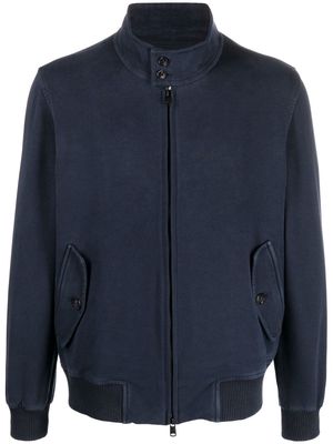 Circolo 1901 funnel neck zip-up jacket - Blue