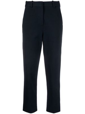 Circolo 1901 high-waist cropped trousers - Blue