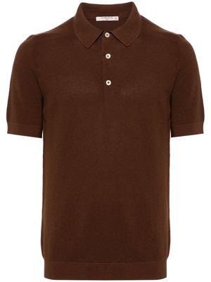 Circolo 1901 knitted polo shirt - Brown