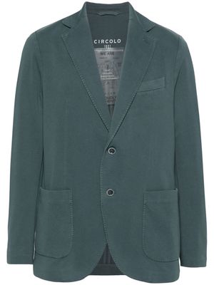 Circolo 1901 Oxford weave blazer - Blue