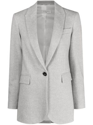 Circolo 1901 peak-lapel single-breasted blazer - Grey