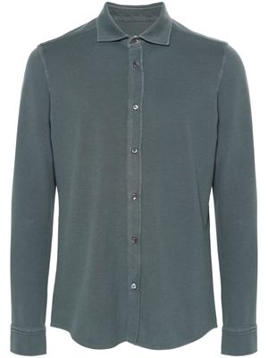 Circolo 1901 piqué-weave shirt - Blue