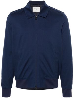 Circolo 1901 piqué zipped jacket - Blue