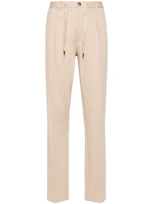 Circolo 1901 pleat-detail straight-leg trousers - Neutrals