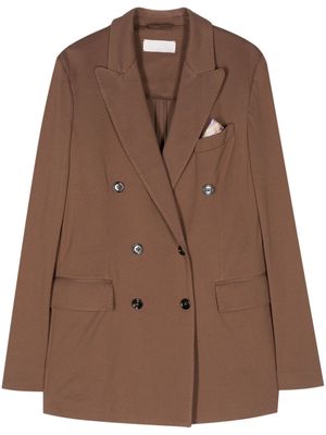 Circolo 1901 pocket-square blazer - Brown