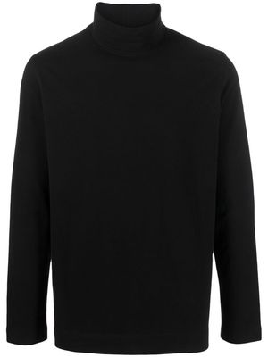 Circolo 1901 roll-neck cotton T-shirt - Black
