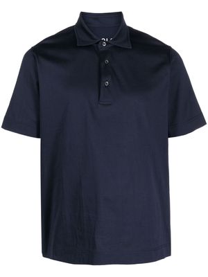 Circolo 1901 short-sleeve cotton polo shirt - Blue