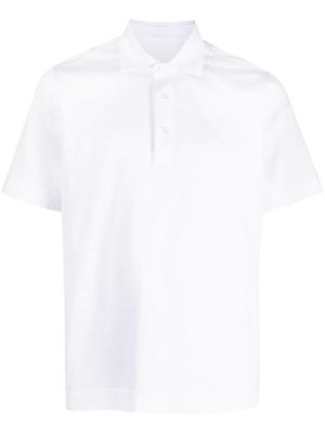 Circolo 1901 short-sleeve cotton polo shirt - White