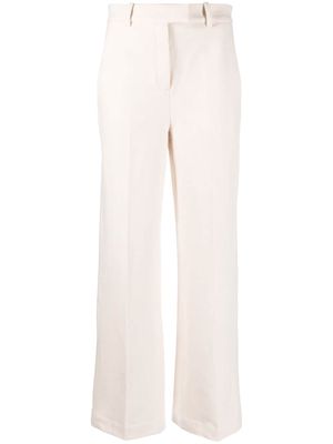 Circolo 1901 straight-leg cotton-blend trousers - Neutrals