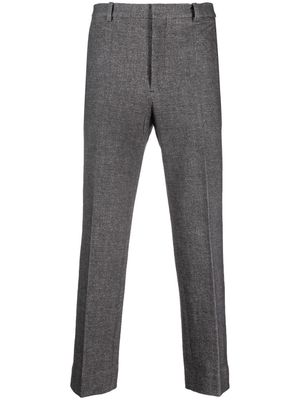 Circolo 1901 straight-leg cotton trousers - Grey