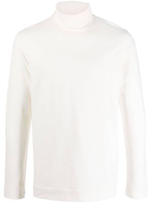 CIRCOLO 1901 stretch-cotton roll neck jumper - White