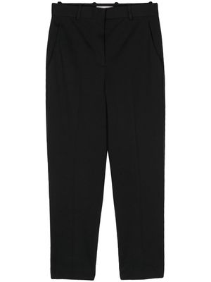 Circolo 1901 textured tapered trousers - Black