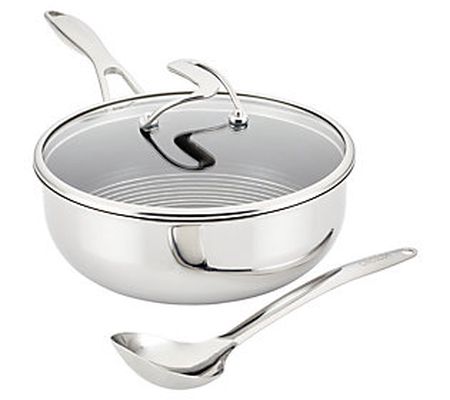 Circulon 3-Pc Nonstick Chef Pan with Lid