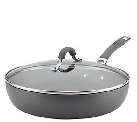 Circulon Radiance Hard-Anodized Nonstick 12" Co vered Skillet