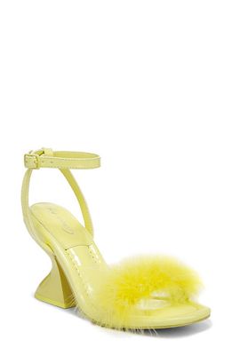 Circus by Sam Edelman Brenna Feather Ankle Strap Sandal in Citric Acid