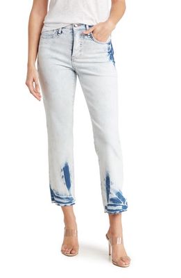 Circus NY Bleached Staight Leg Jeans in Ice Blue