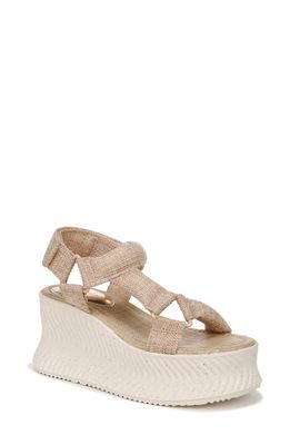 Circus NY by Sam Edelman Platform Wedge Sandal in Sand Dune