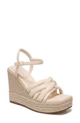 Circus NY Irene Espdarille Platform Wedge Sandal in Vanilla Bean