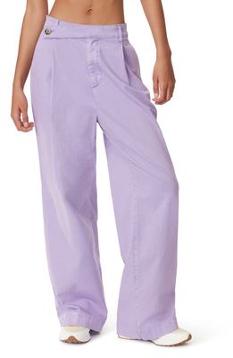 Circus NY Low Slung Wide Leg Trousers in Fairy Wren