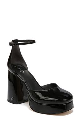 Circus NY Rosa Ankle Strap Platform Pump in Black