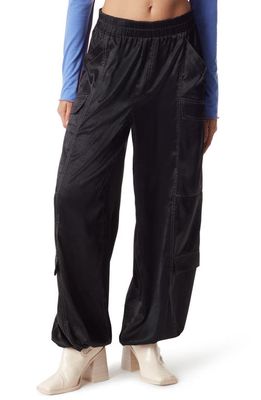 Circus NY Wide Leg Parachute Pants in Anthracite