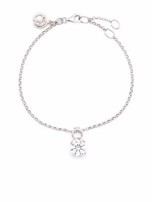 CISCO ROMERO cubic zirconia-embellished charm bracelet - Silver
