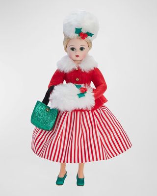 Cisette Vintage Christmas Holiday Shopping Doll