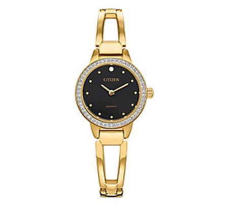 Citizen Women's Goldtone Stainless Crystal Bang le Watch