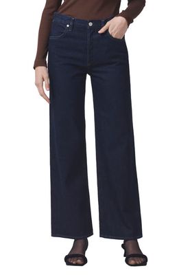 Citizens of Humanity Annina High Waist Wide Leg Jeans in Hudson