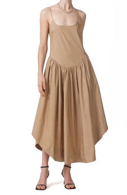 Citizens of Humanity Ari Drop Waist Cotton Dress in Incense