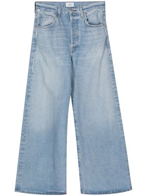 Citizens of Humanity Beverly high-rise wide-leg jeans - Blue