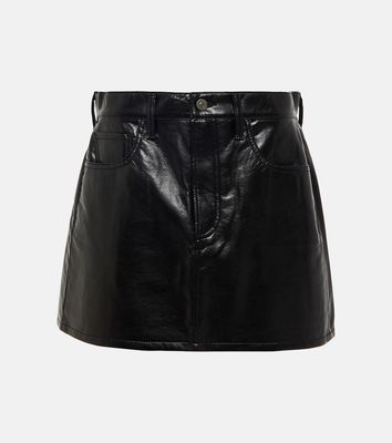 Citizens of Humanity Faux leather miniskirt