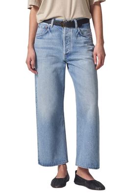 Citizens of Humanity Gaucho High Waist Crop Wide Leg Jeans in Misty