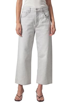 Citizens of Humanity Gaucho High Waist Wide Leg Organic Cotton Jeans in Comet