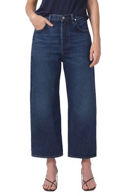 Citizens of Humanity Gaucho Super High Waist Crop Wide Leg Organic Cotton Jeans in Notions