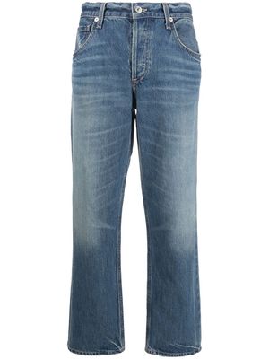Citizens of Humanity high-rise straight-leg jeans - Blue