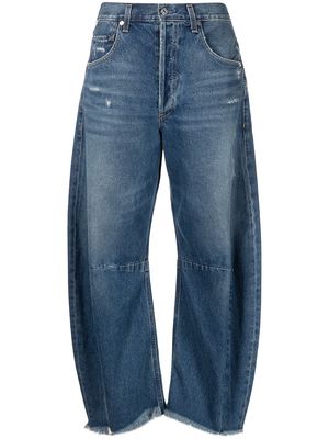 Citizens of Humanity Horseshow high-rise tapered jeans - Blue