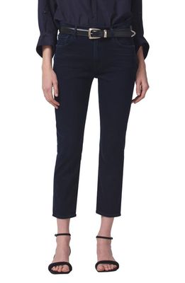 Citizens of Humanity Isola Crop Straight Leg Jeans in Chamber