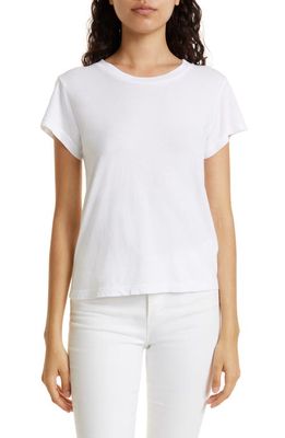 Citizens of Humanity Juliette Cap Sleeve Supima Cotton T-Shirt in White