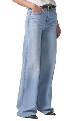 Citizens of Humanity Loli Mid Rise Baggy Jeans in Neroli