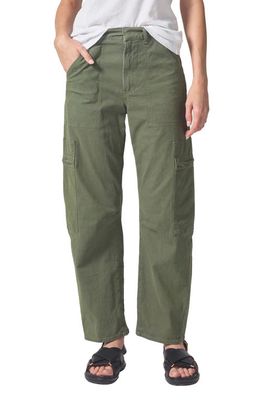 Citizens of Humanity Marcelle Low Rise Barrel Cargo Pants in Surplus