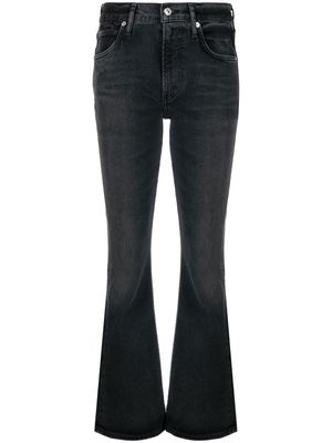 Citizens of Humanity mid-rise flared jeans - Black